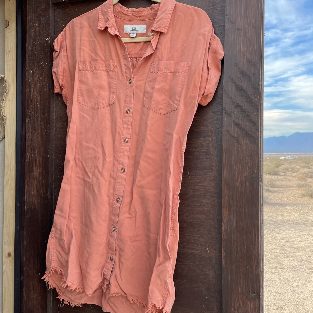 Pink T shirt Dress